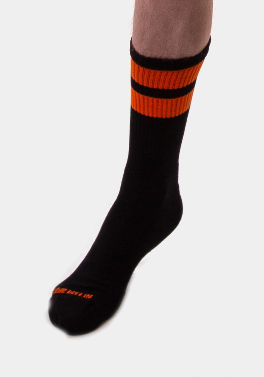 Gym Socks | Black|Orange