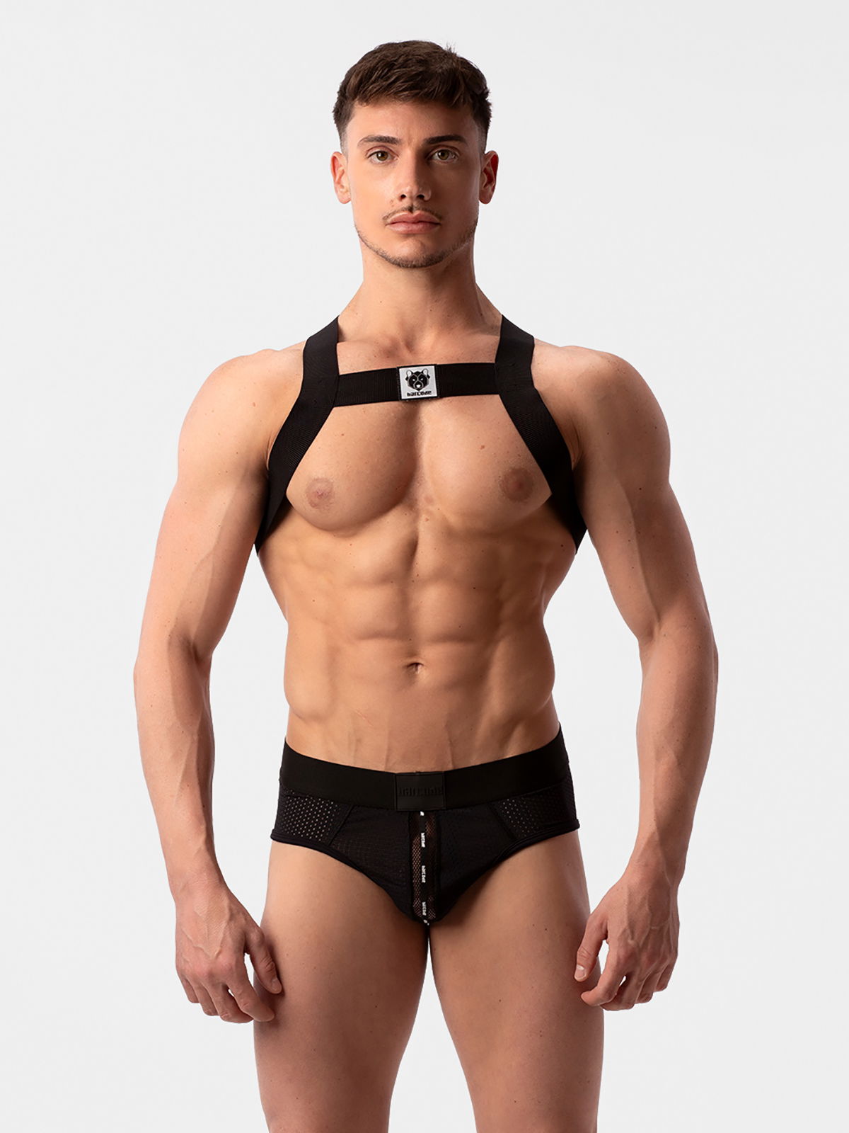 Brunos \ Neu \ Barcode Berlin \ Harness Leonsh | Black