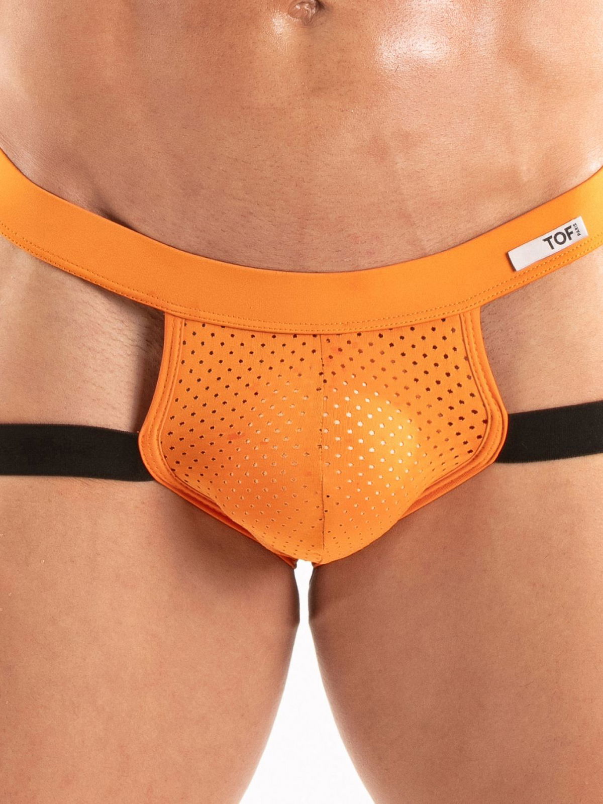 Brunos \ Jocks \ TOF Paris \ Temptation Microfiber Jock | Orange