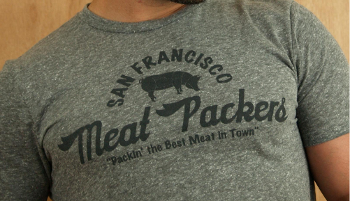 Brunos \ Tops \ Ajaxx63 \ Ajaxx63 SF02 San Francisco Meat Packers Shirt