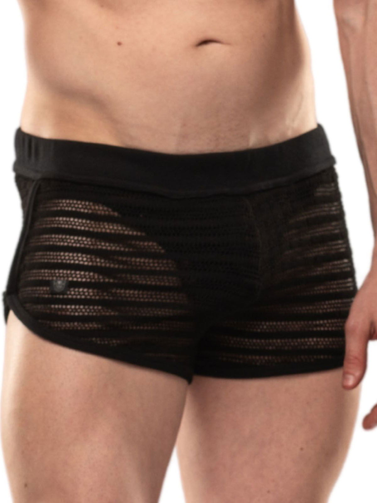 Brunos \ NEU \ TOF Paris \ Sheer Mykonos Mini Short | Black
