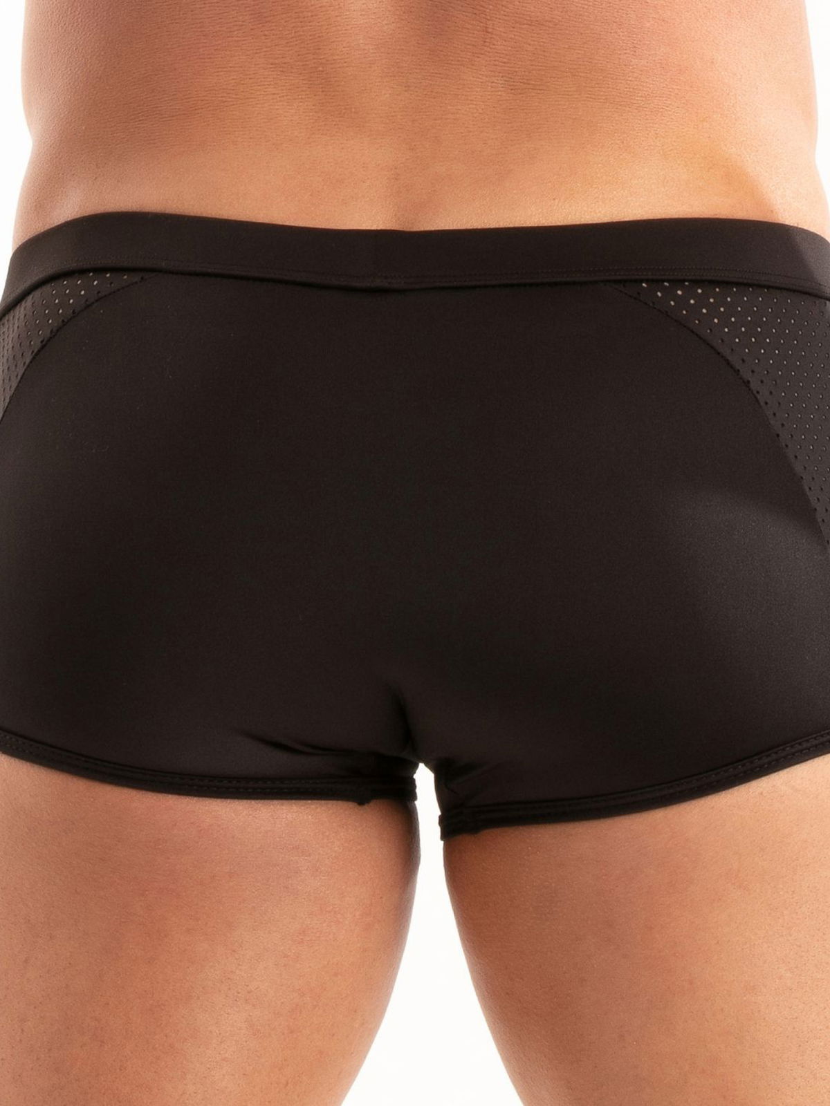 Brunos \ Boxer | Trunks \ TOF Paris \ Temptation Microfiber Trunk | Black