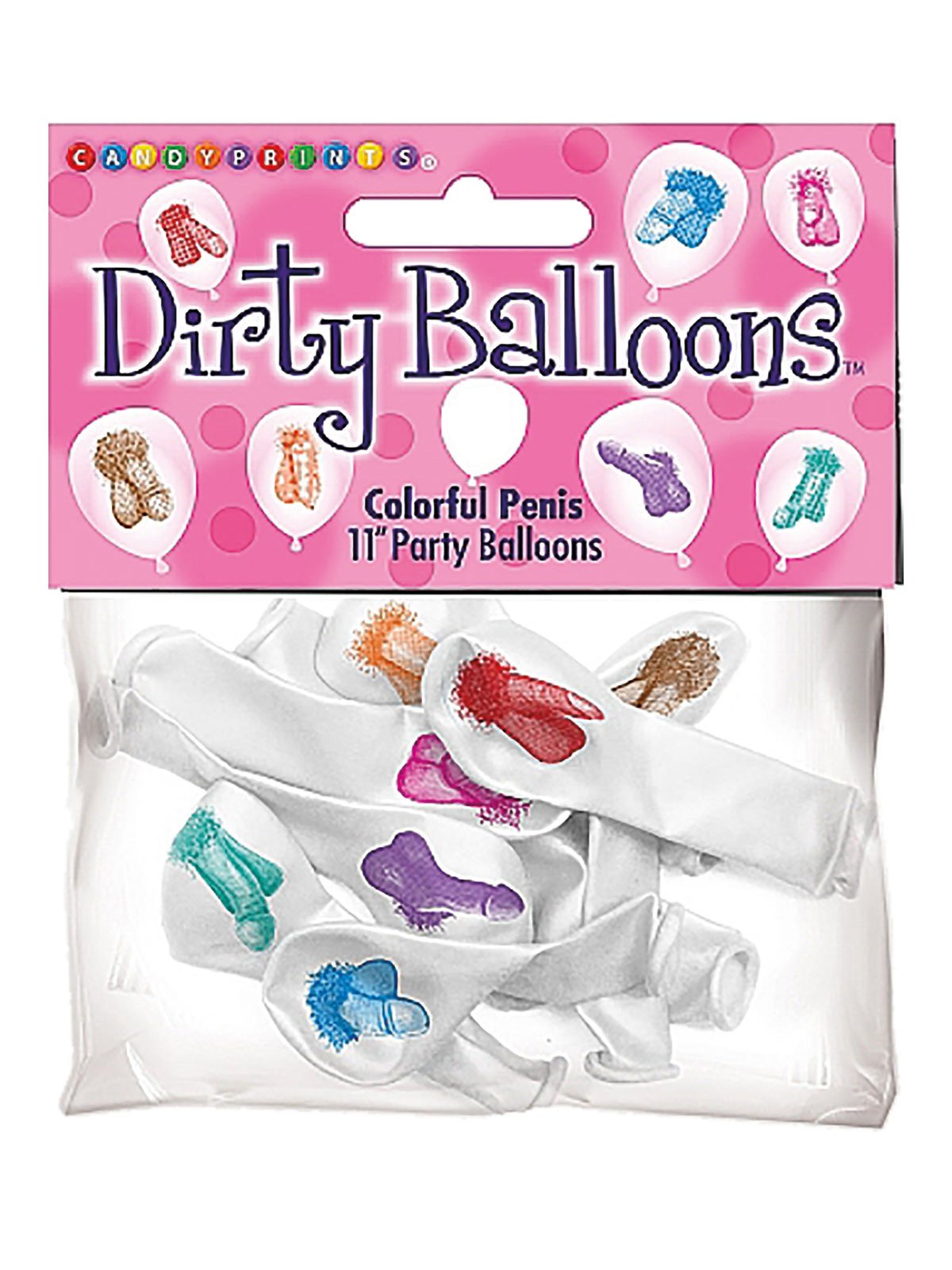 Luftballons Dirty Penis | 7 Stück