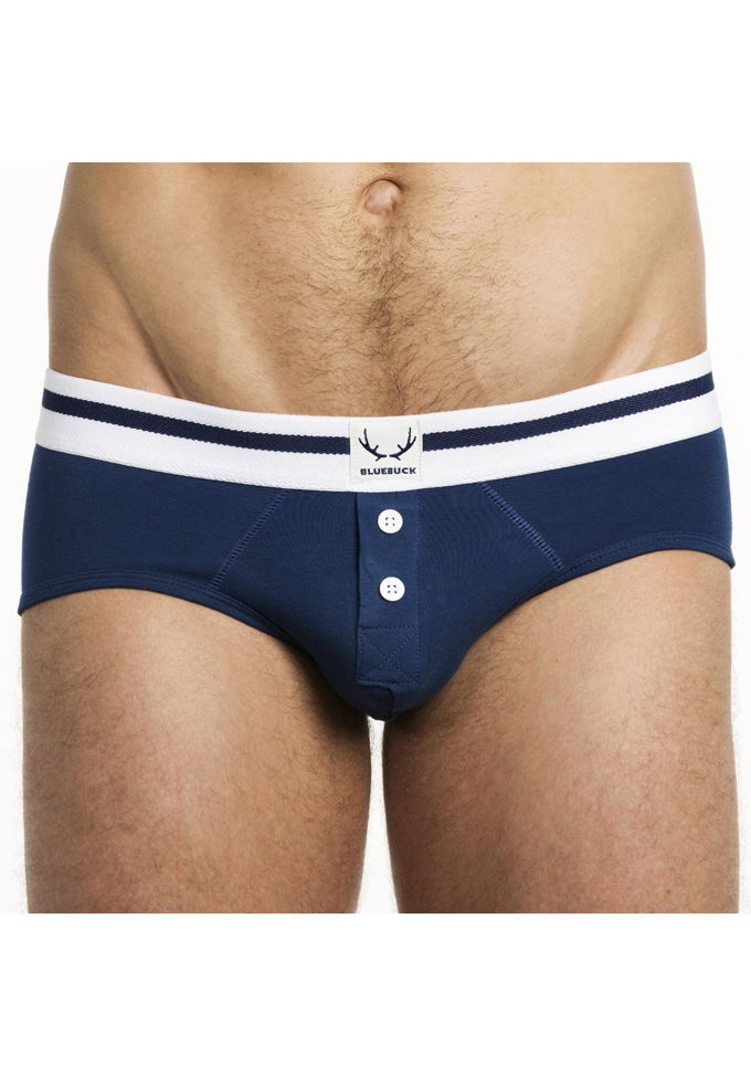 Bluebuck Nautical Buttons Brief Bluebuck Nautical Buttons Brief