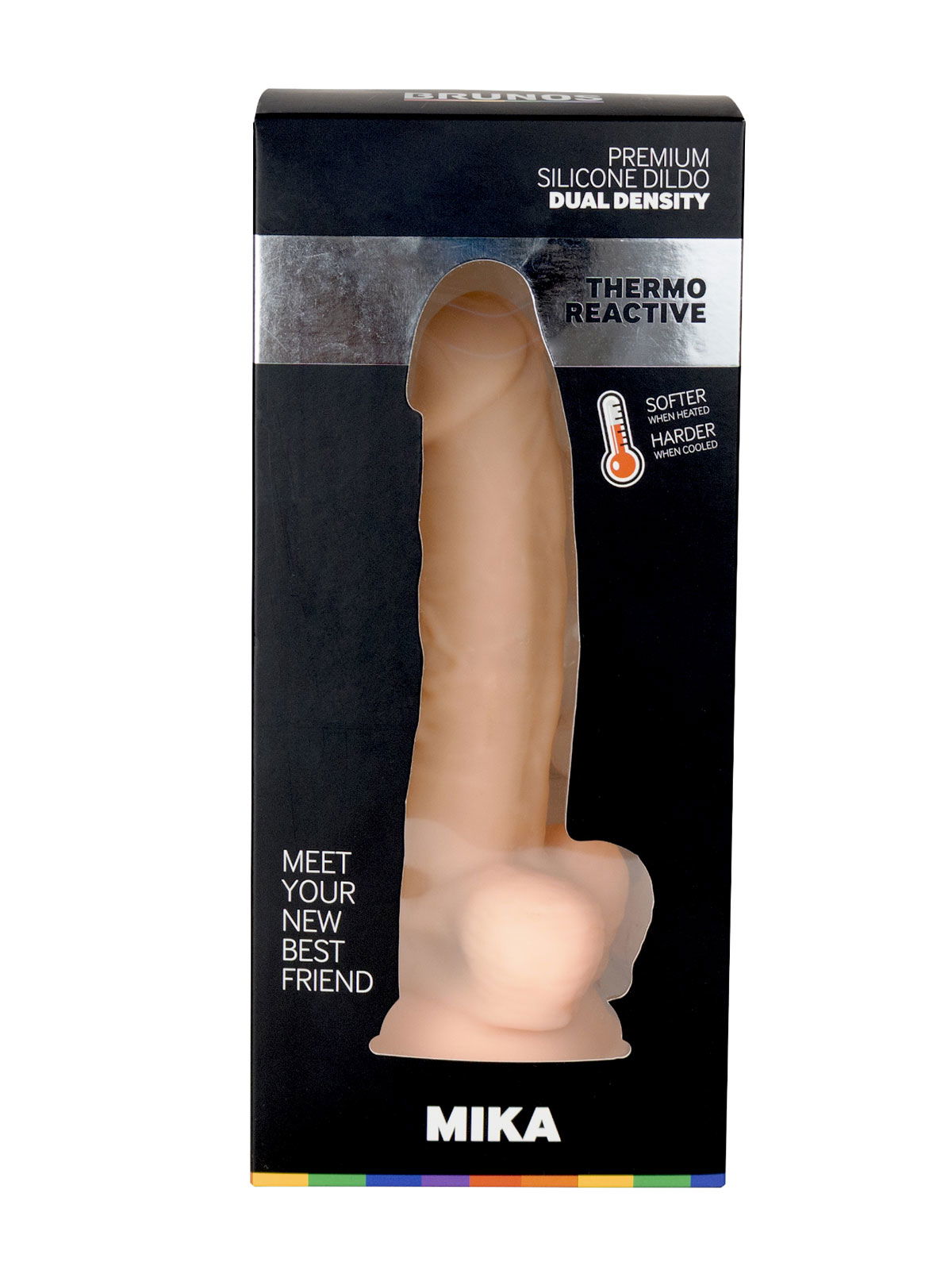 Brunos \ BRUNOS Toys \ BRUNOS TOYS \ MIKA Premium Silicone Dildo | 20 x 4,3 cm