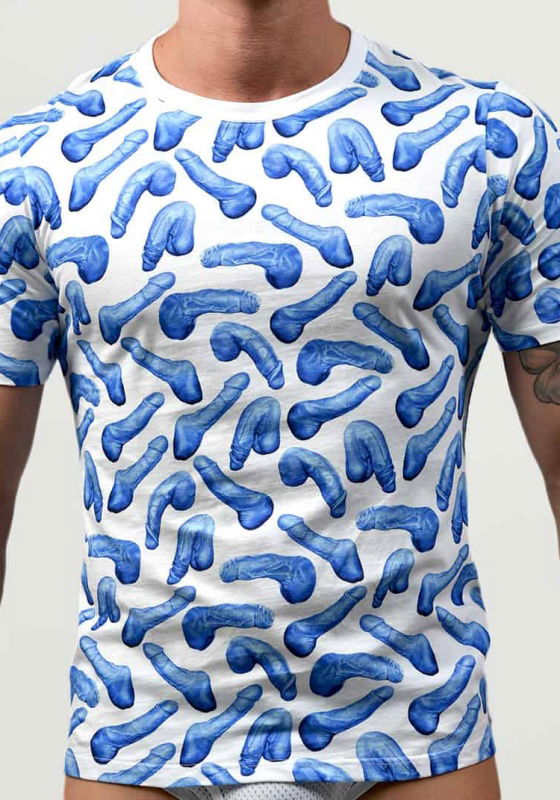 Brunos \ Tops \ Project Claude \ Project Claude PCC003 Dick Print Tee
