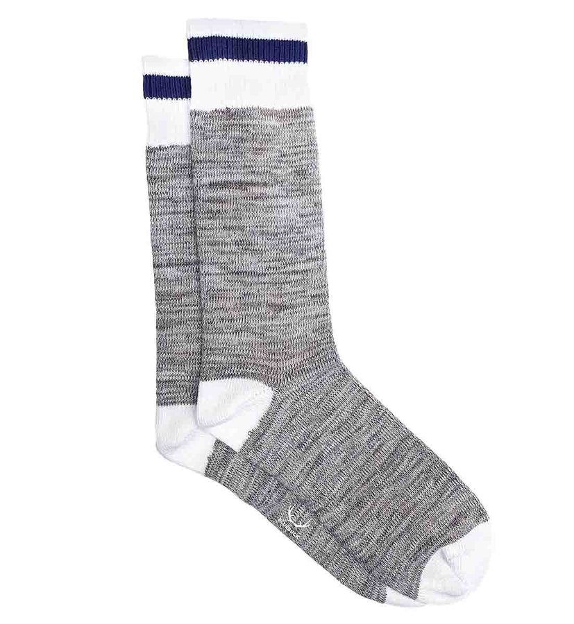 Brunos \  \ Bluebuck \ Nautical Socks | Grey