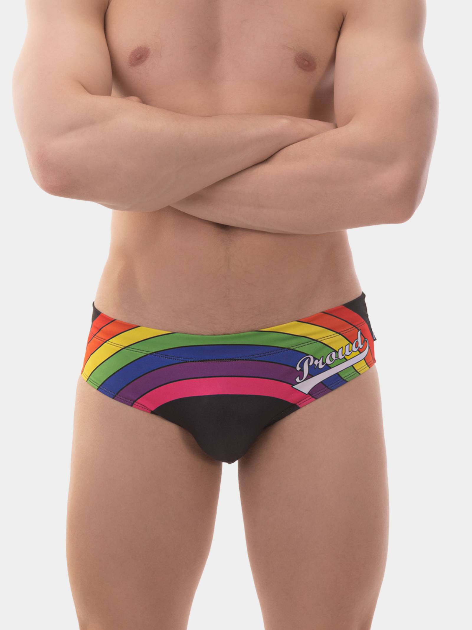 Brief Proud Swimwear Brunos \ Pride Fashion \ Barcode Berlin \ Brief Proud Swimwear