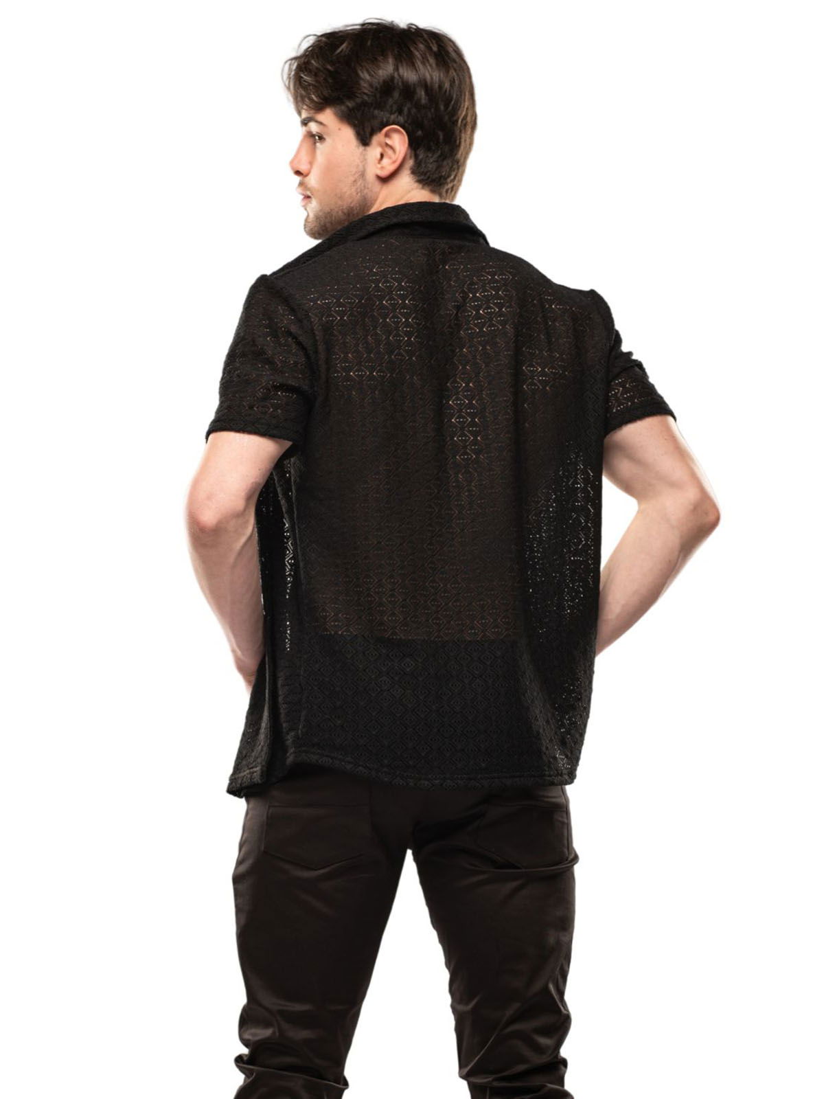Brunos \ NEU \ TOF Paris \ Riviera Short Sleeve Shirt | Black