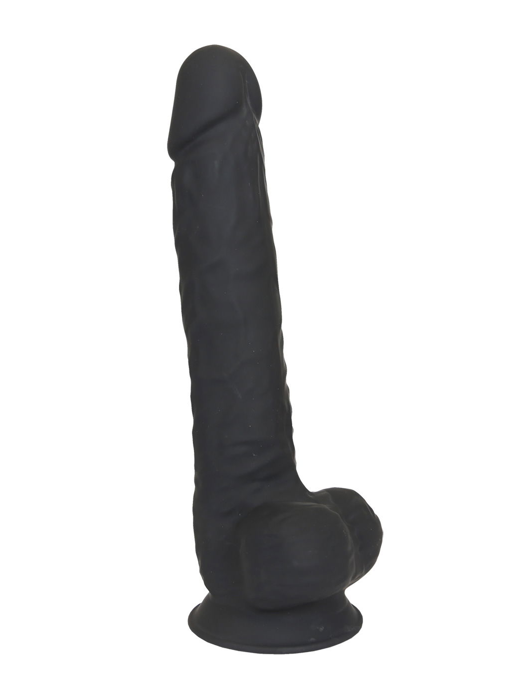 Brunos \ Dildos \ SILEXD \ Dildo with Balls 38x7cm | Black
