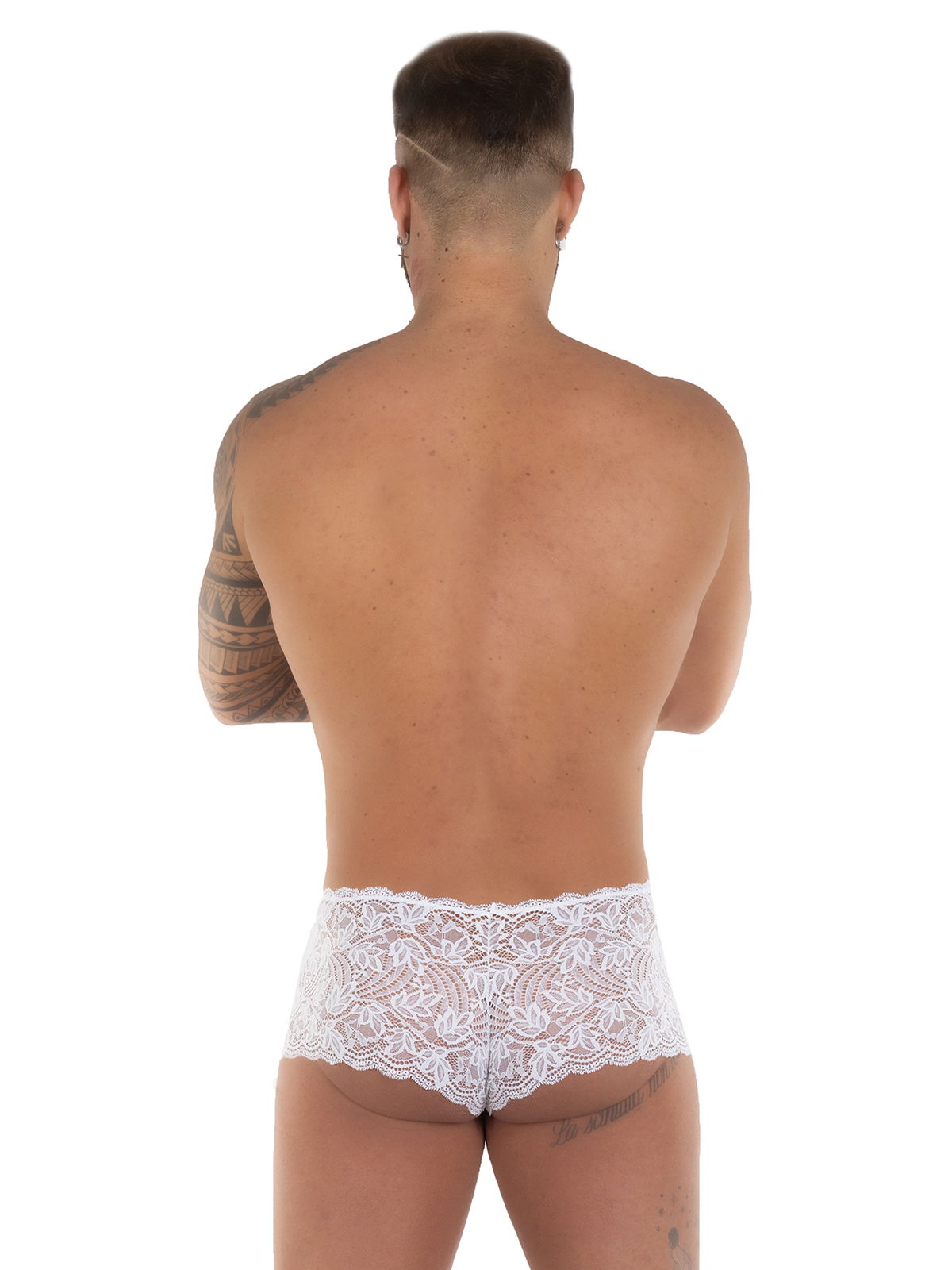 Brunos \ Boxer | Trunks \ Eros Veneziani \ Boxer Lace | White