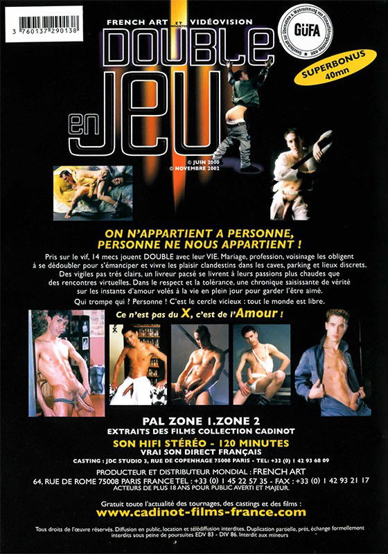 Brunos \ Spielfilme FSK 18 \ Cadinot \ Double en Jeu | DVD