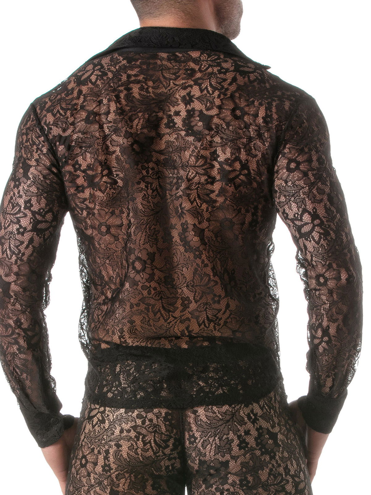 Brunos \ NEU \ TOF Paris \ Lace Long Sleeves Shirt | Black