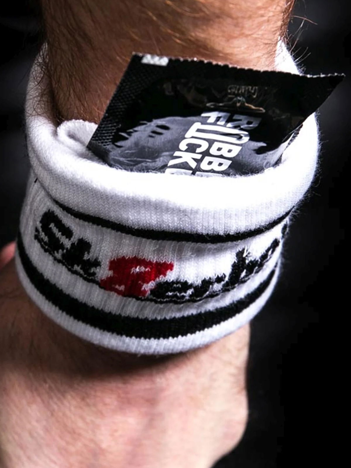 Brunos \ Sk8erboy \ Sk8erboy \ Schweißband Smelly Socks | White