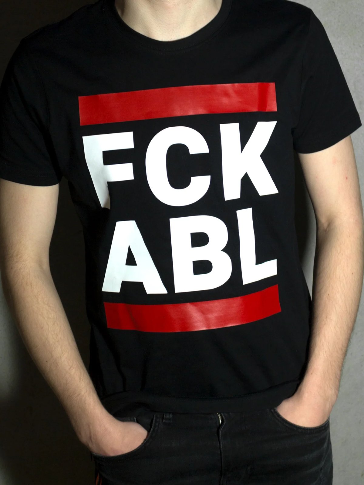 T-Shirt FCK ABL | Black