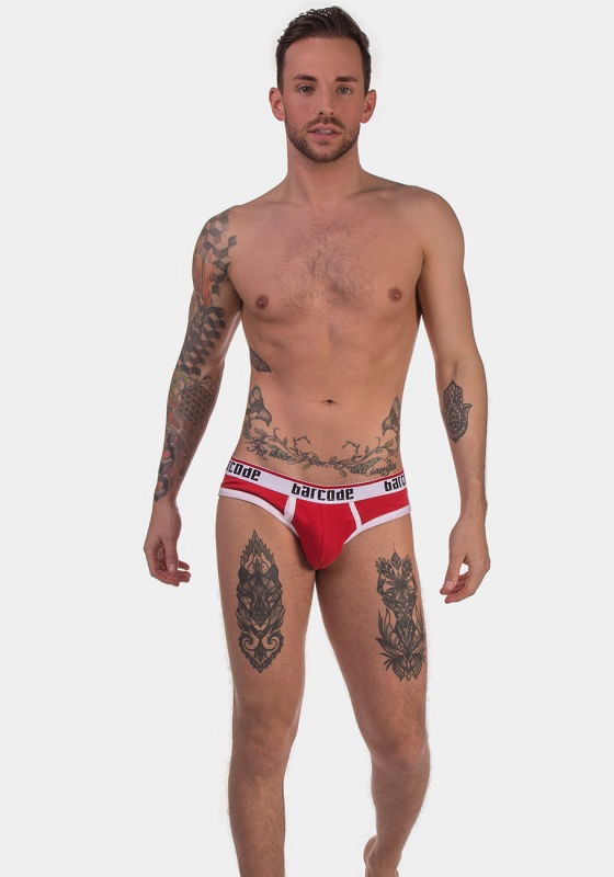 Brunos \  \ Barcode Berlin \ Brief Kai | Red/White