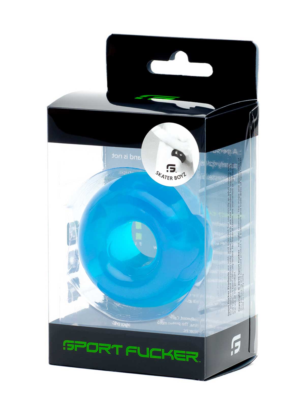 Brunos \ Gummi \ Sport Fucker \ Cockring und Ballstretcher | Blue
