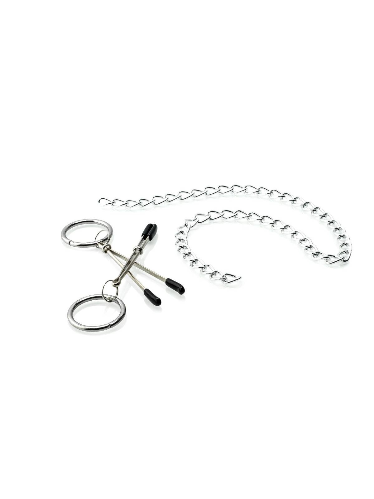 Tweezer Nipple Clamps with Chain | 38 mm