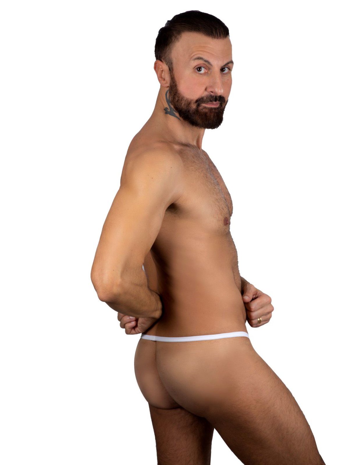 Brunos \ Strings | Tangas | Thongs \ Eros Veneziani \ String | White