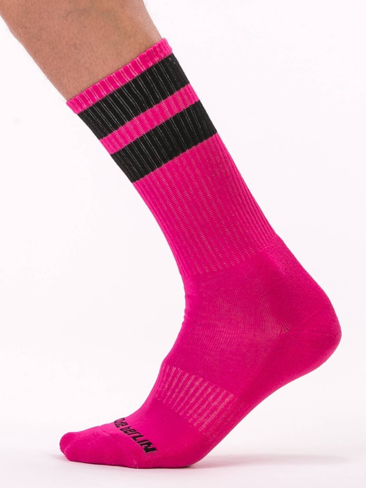 Gym Socks | Pink/Black