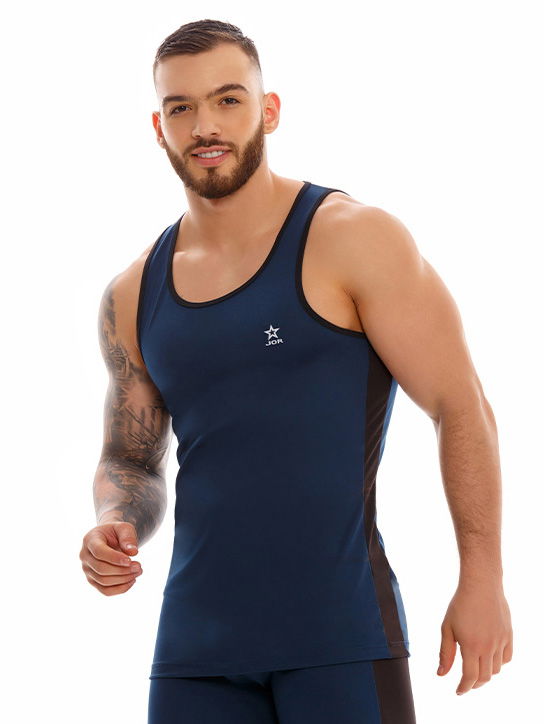 Brunos \ JOR \ JOR \ Tank Top Riders | Petrol