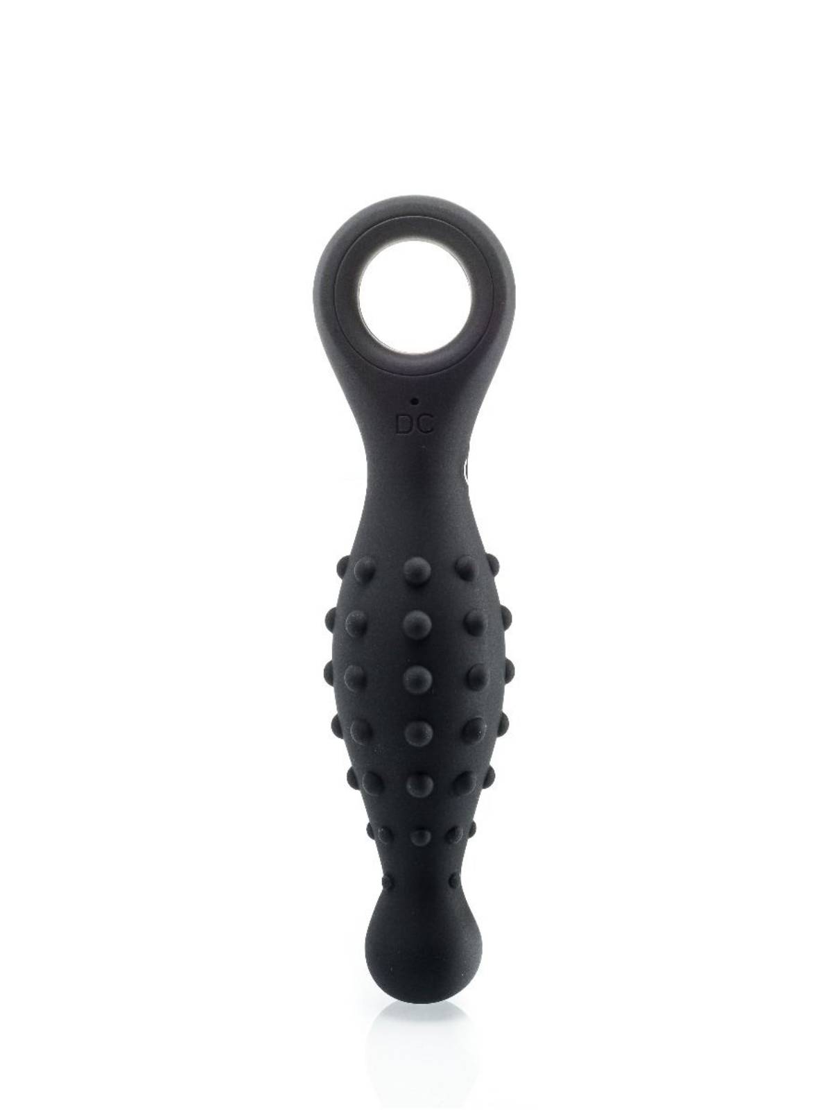 Brunos \  \ ZENN \ Vibrating Silicone Plug with Beads & Ring Ø 42 mm