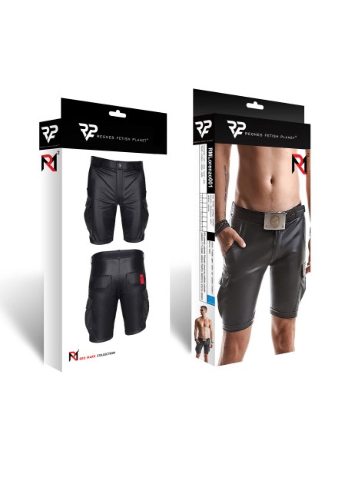Brunos \ Regnes Fetish Planet \ Regnes Fetish Planet \ Shorts Lorenzo | Black