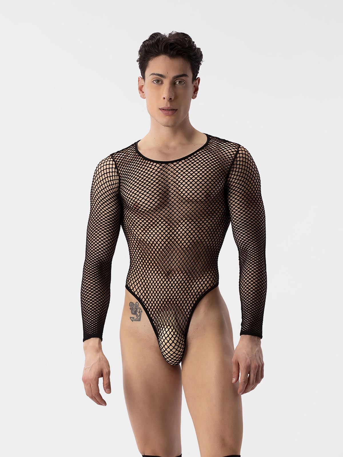 Brunos \  \ Barcode Berlin \ Fishnet Body Como | Black