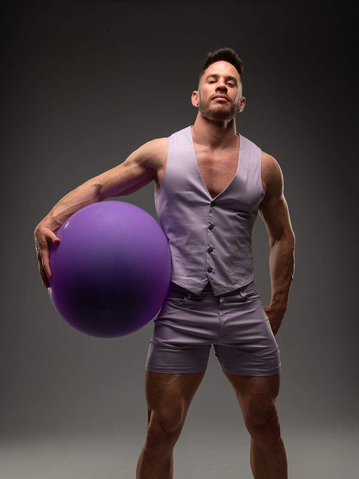 Brunos \ NEU \ TOF Paris \ Chino Shorts | Purple