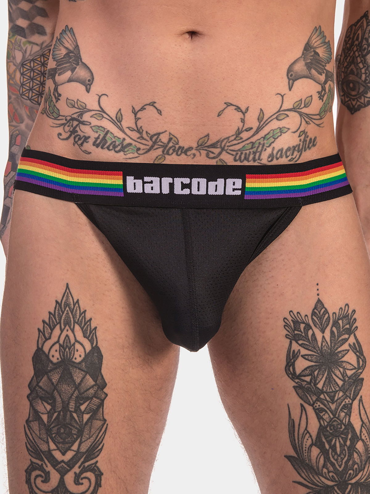 Brunos \ Pride Fashion \ Barcode Berlin \ Jock Pride | Black