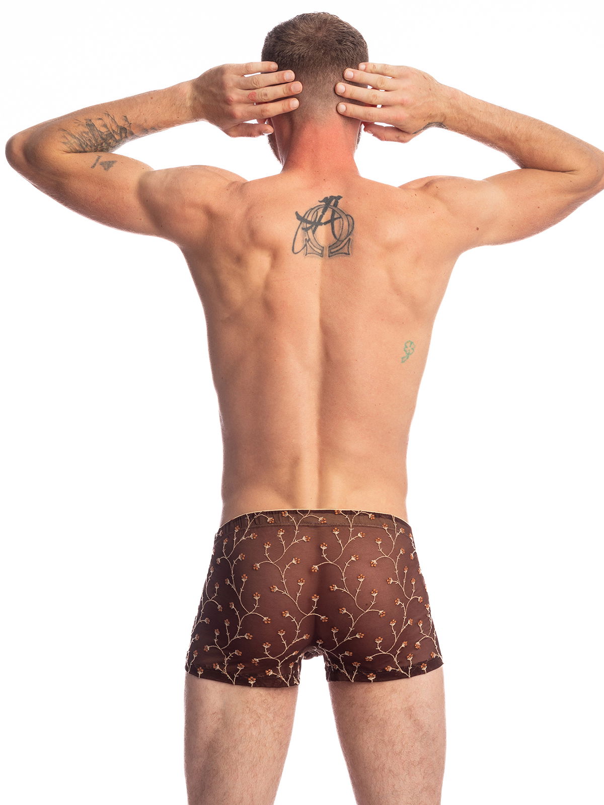 Shorty Push-Up Viorne Choco | Brown Brunos \ Boxer | Trunks \ L'homme Invisible \ Shorty Push-Up Viorne Choco | Brown