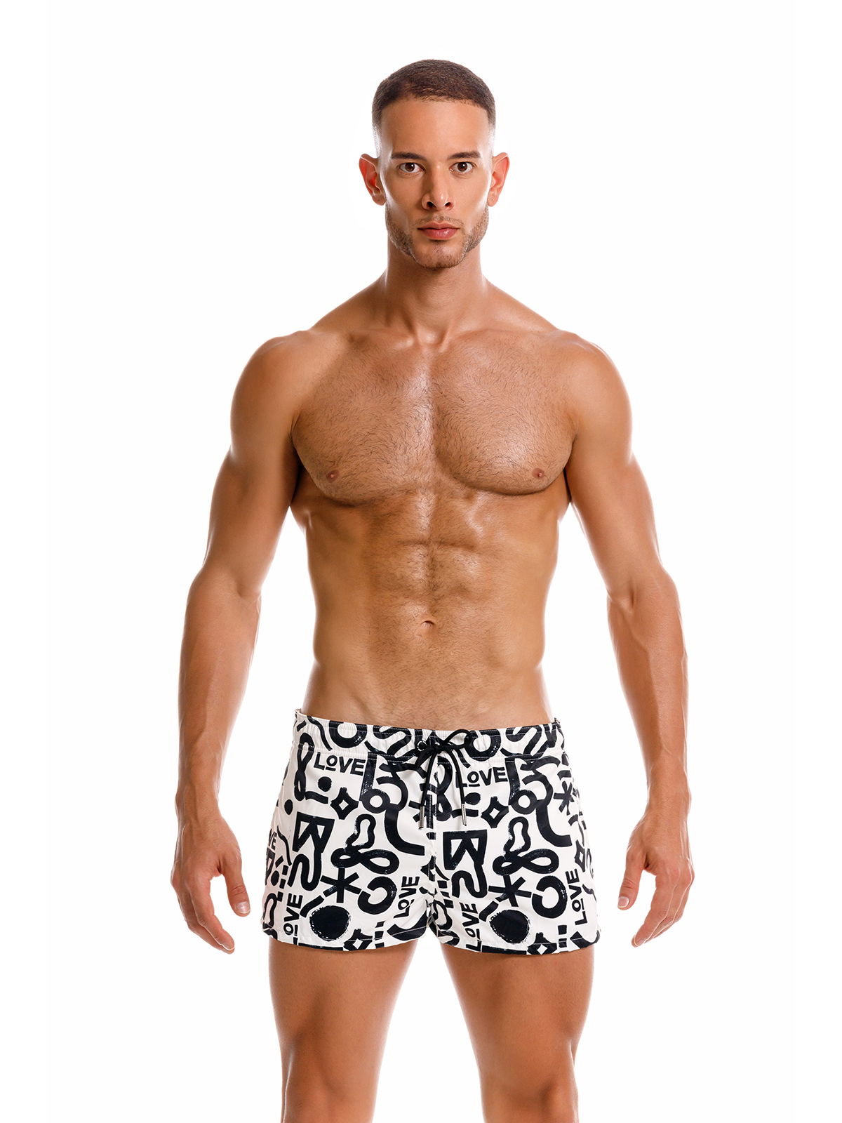 Brunos \ JOR \ JOR \ Mini Short Love Beachwear | Print