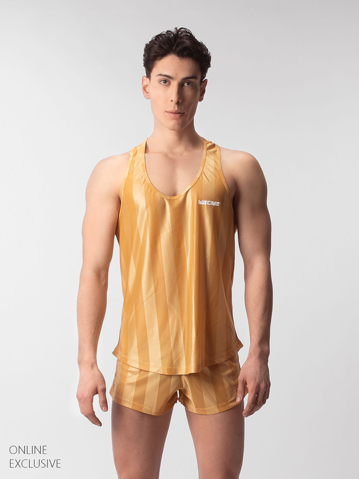 Brunos \  \ Barcode Berlin \ Sport Tank Top Avet | Gold