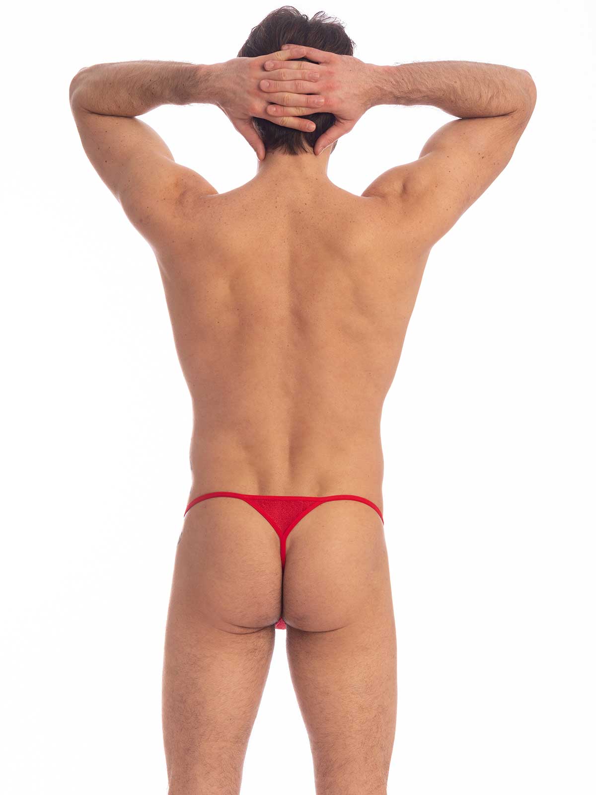 Brunos \ Strings | Tangas | Thongs \ L'homme Invisible \ Striptease Thong Barbados | Cherry