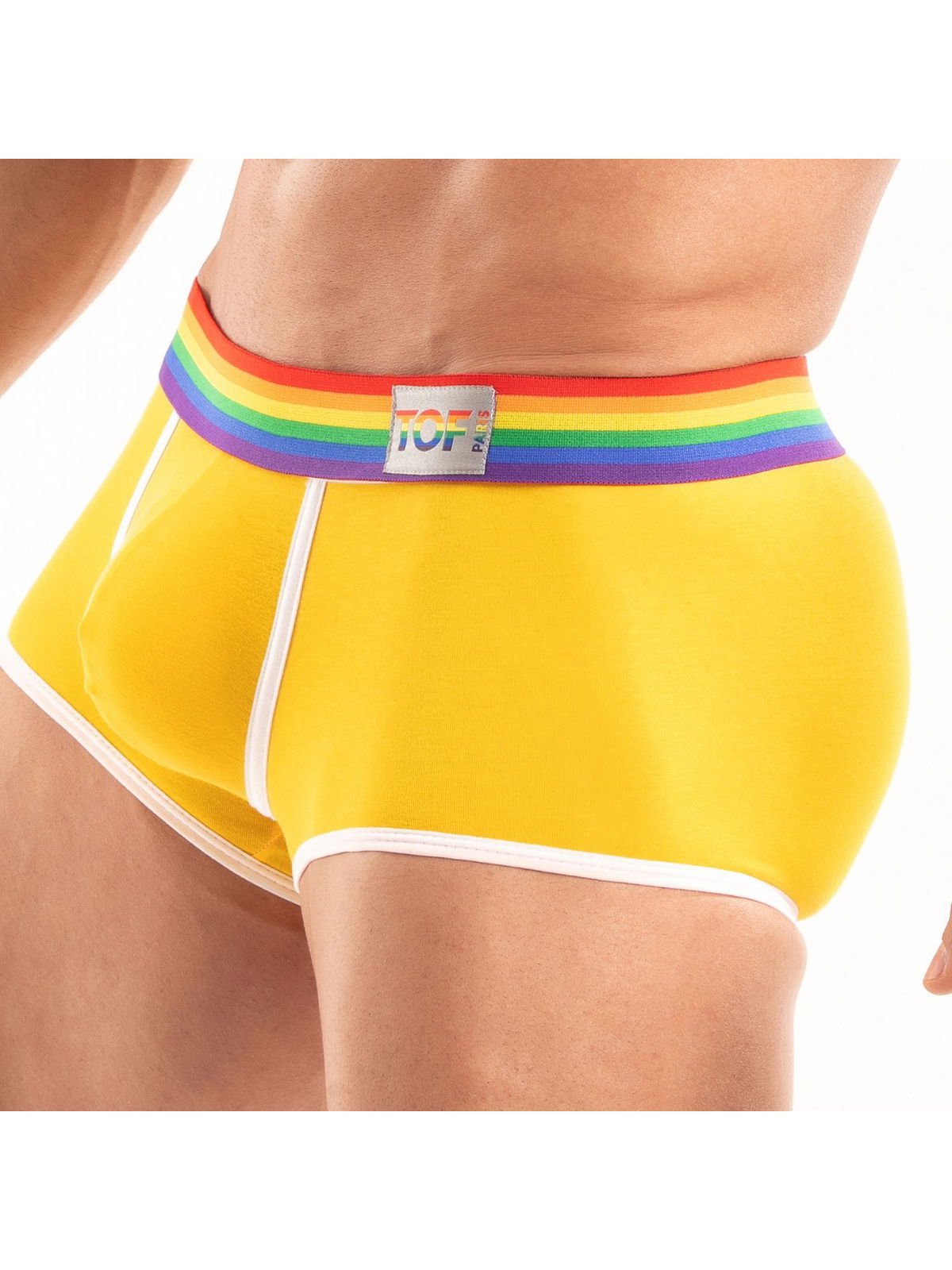 Brunos \ Boxer | Trunks \ TOF Paris \ Pride Trunk | Yellow
