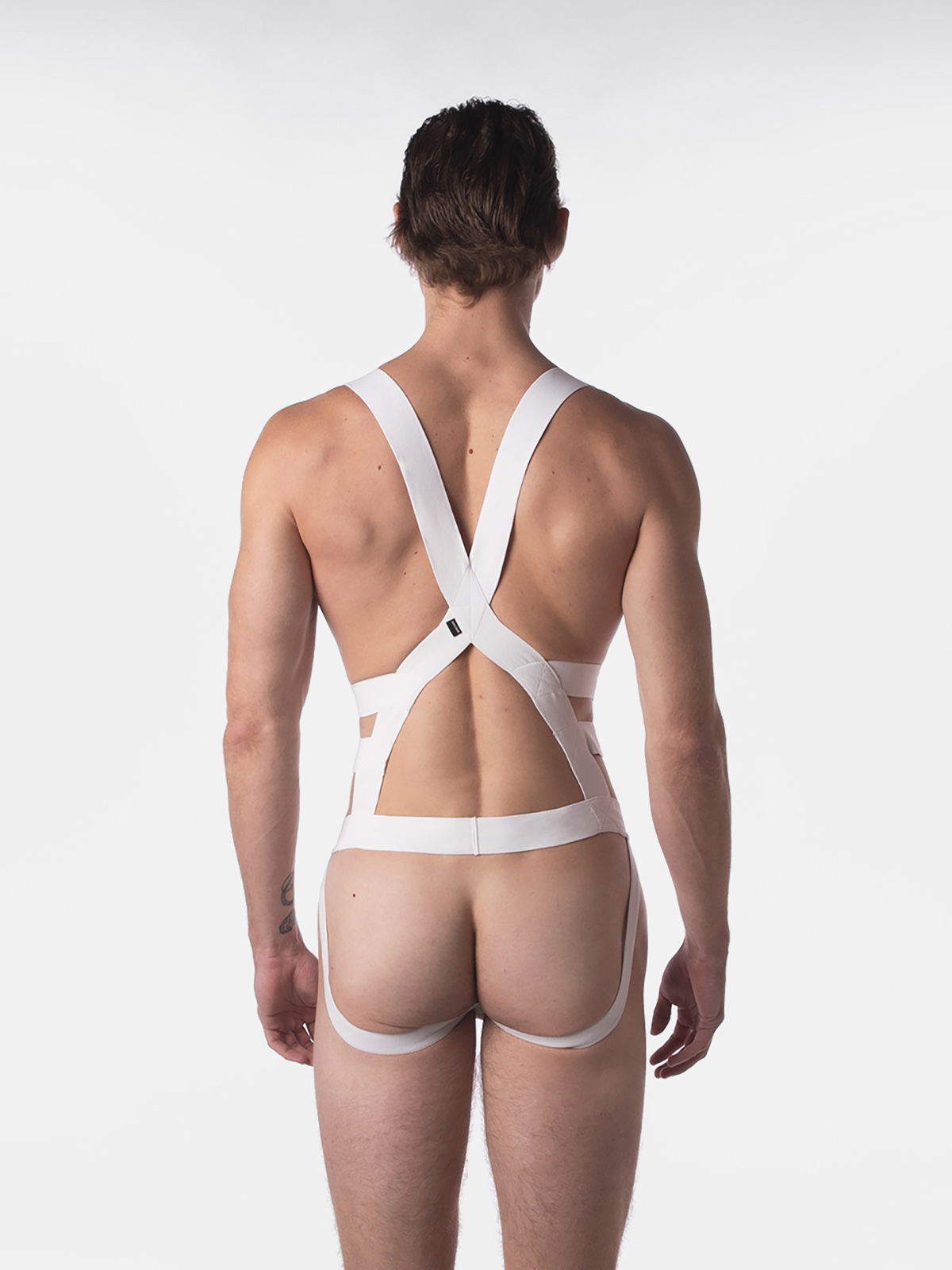 Brunos \ Neu \ Barcode Berlin \ Harness Elon | White