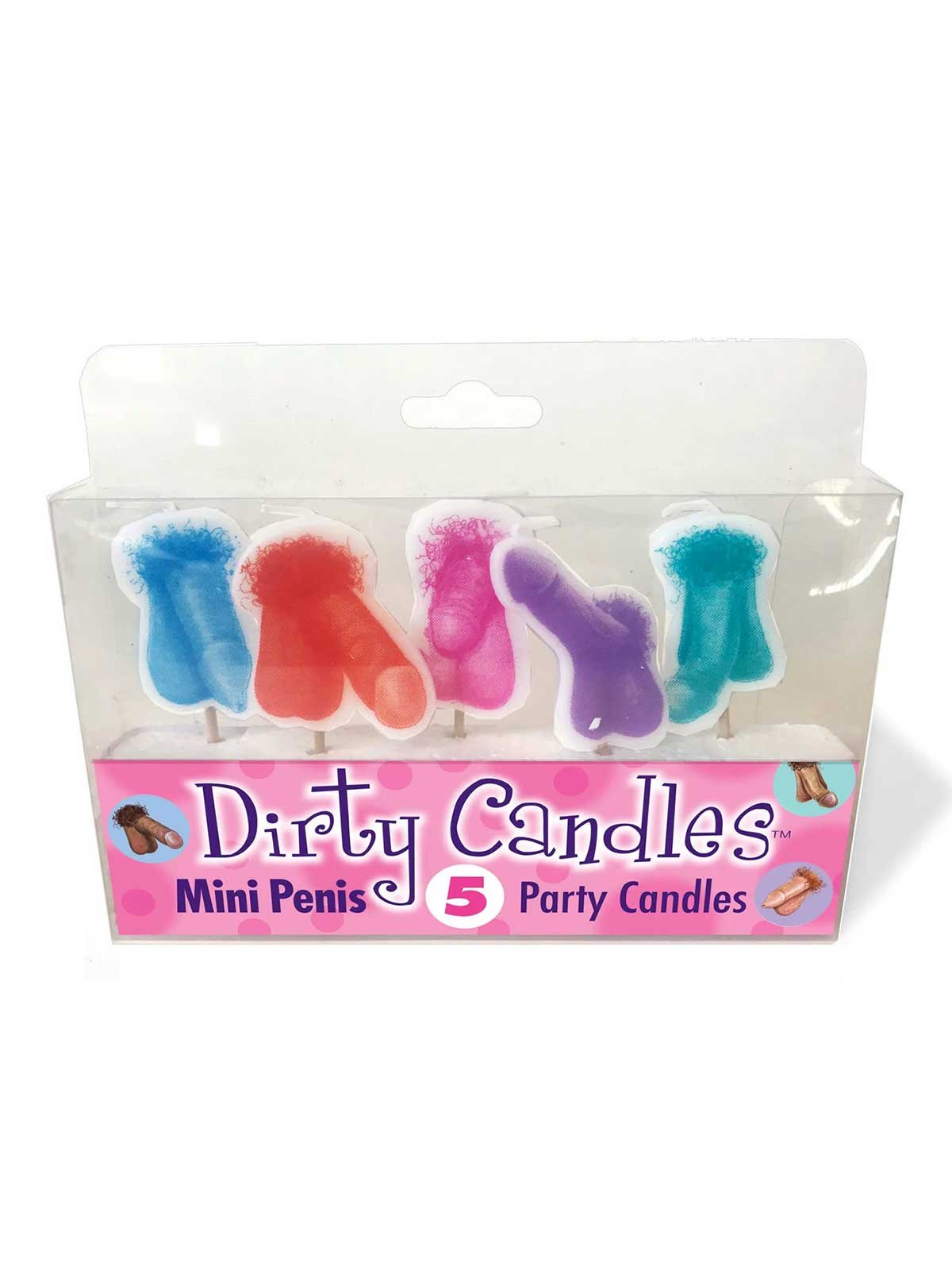 Kerzen Dirty Penis | 5 Stück