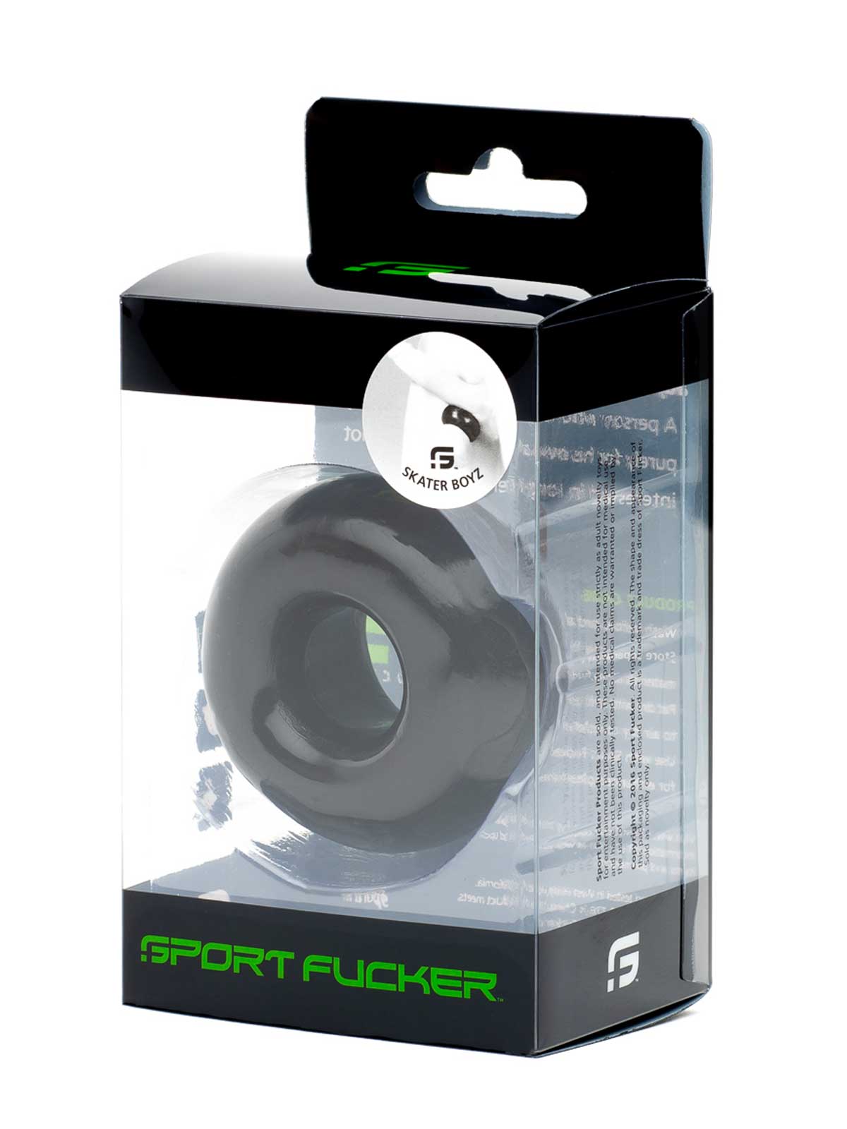 Brunos \ Gummi \ Sport Fucker \ Cockring und Ballstretcher | Black