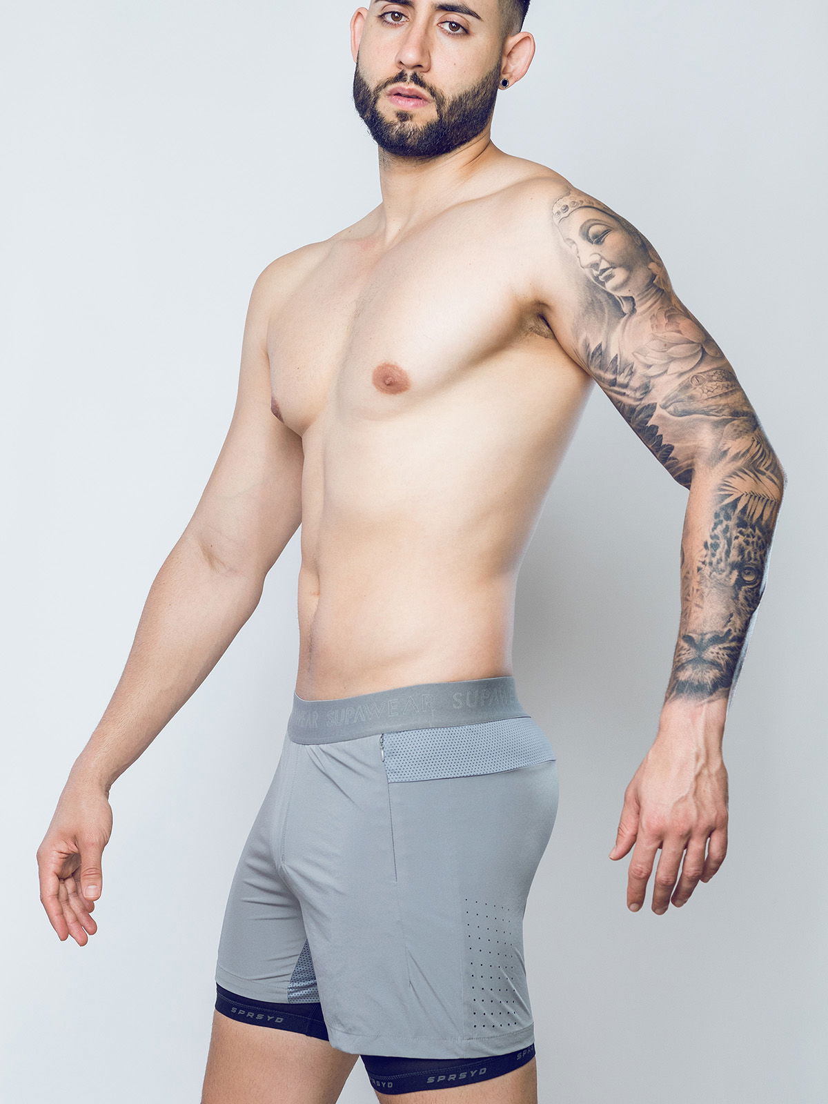 Brunos \ Sportswear \ Supawear \ Flex Shorts | Grey