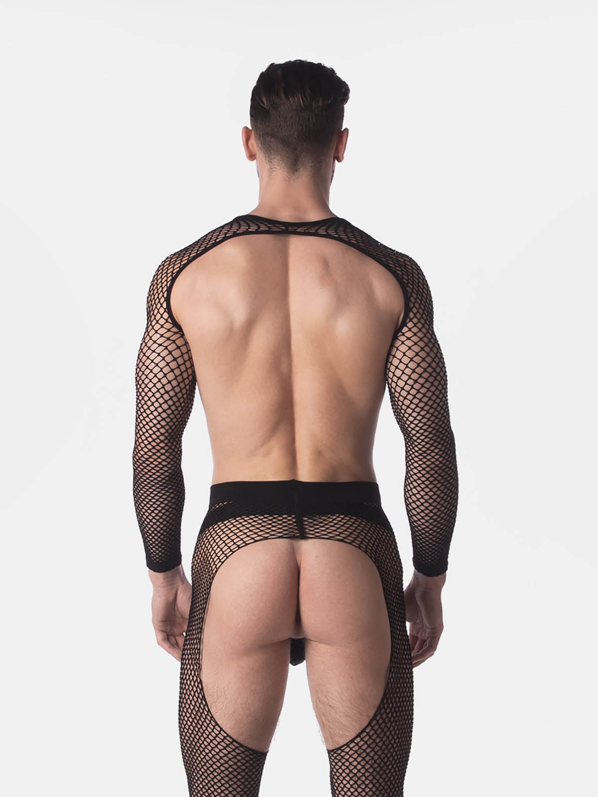 Brunos \ Neu \ Barcode Berlin \ Fishnet Sleeves Poggio | Black