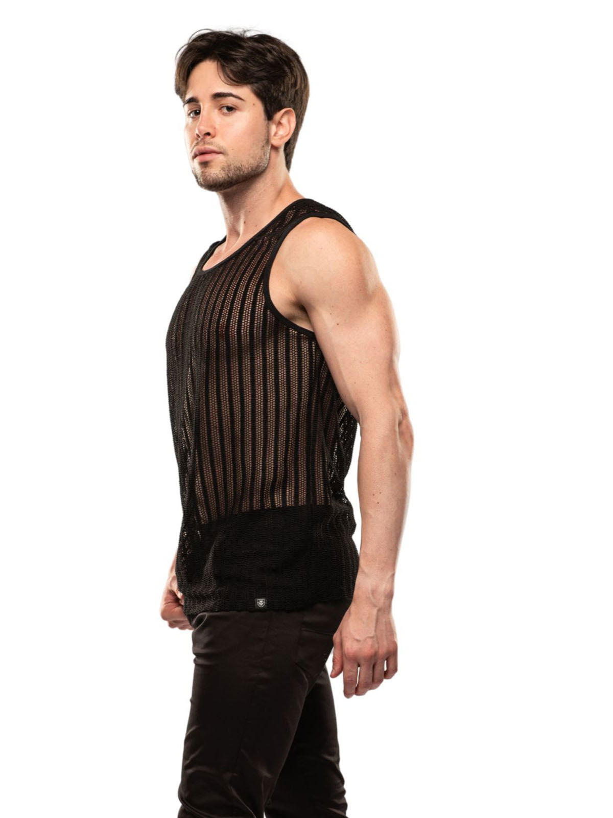 Brunos \ NEU \ TOF Paris \ Sheer Mykonos Tanktop | Black