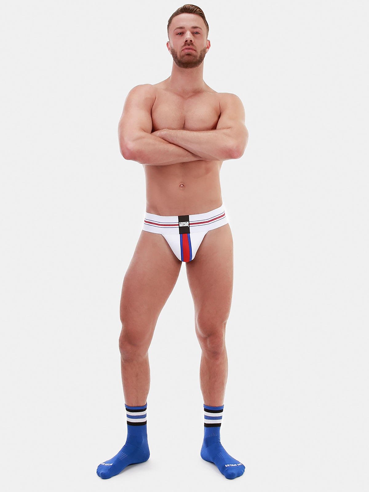 Brunos \  \ Barcode Berlin \ Jock Denis | White/Red/Blue