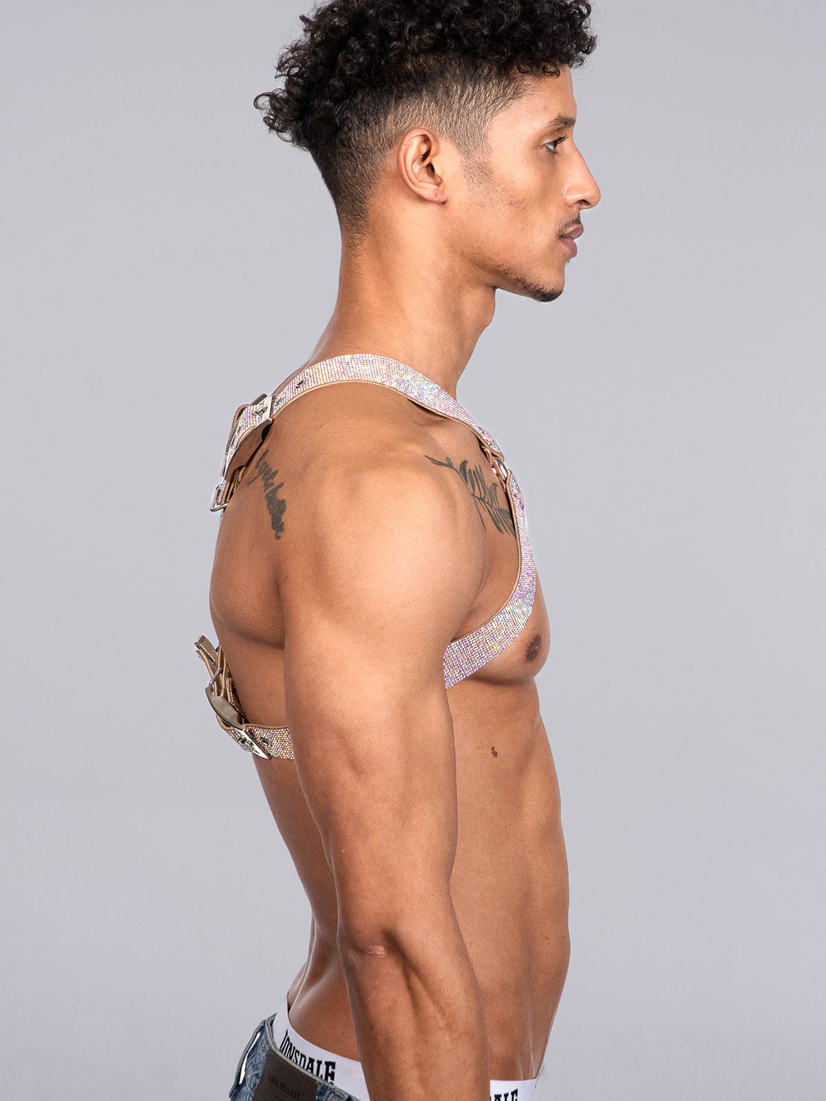 Brunos \  \ Lorand Lajos \ X-Harness Crystal | Multicolor