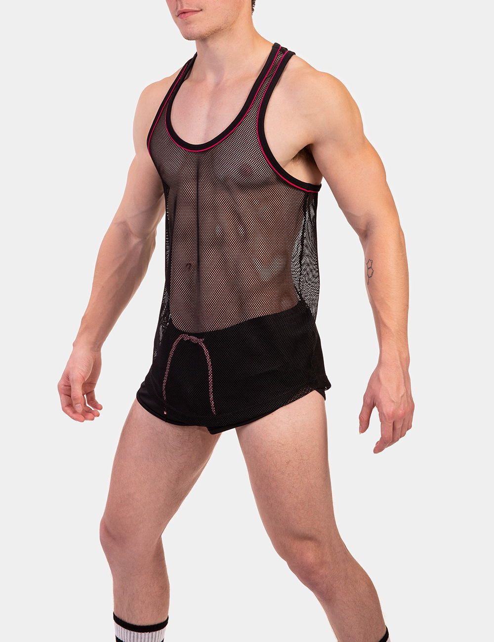 Brunos \ Fashion Sale \ Barcode Berlin \ Barcode Berlin Tank Top Elmar | Black/Red
