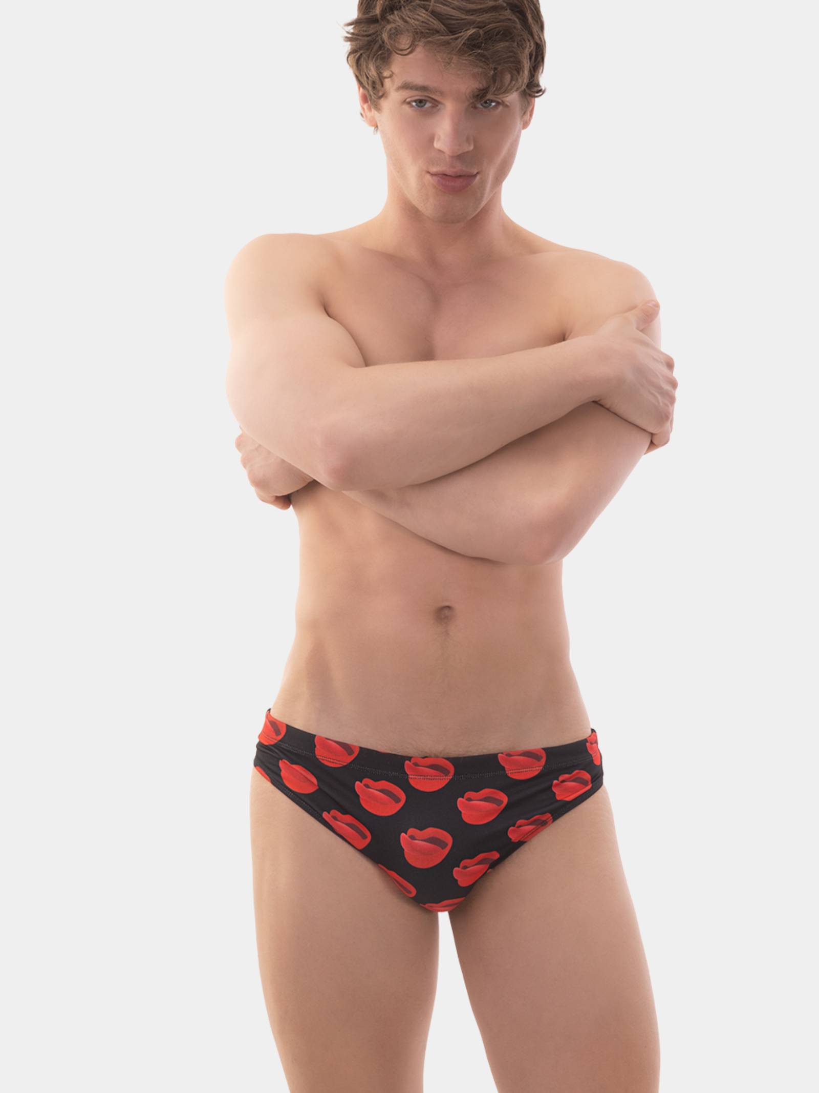 Brunos \  \ Barcode Berlin \ Swim Brief Kiss | Black