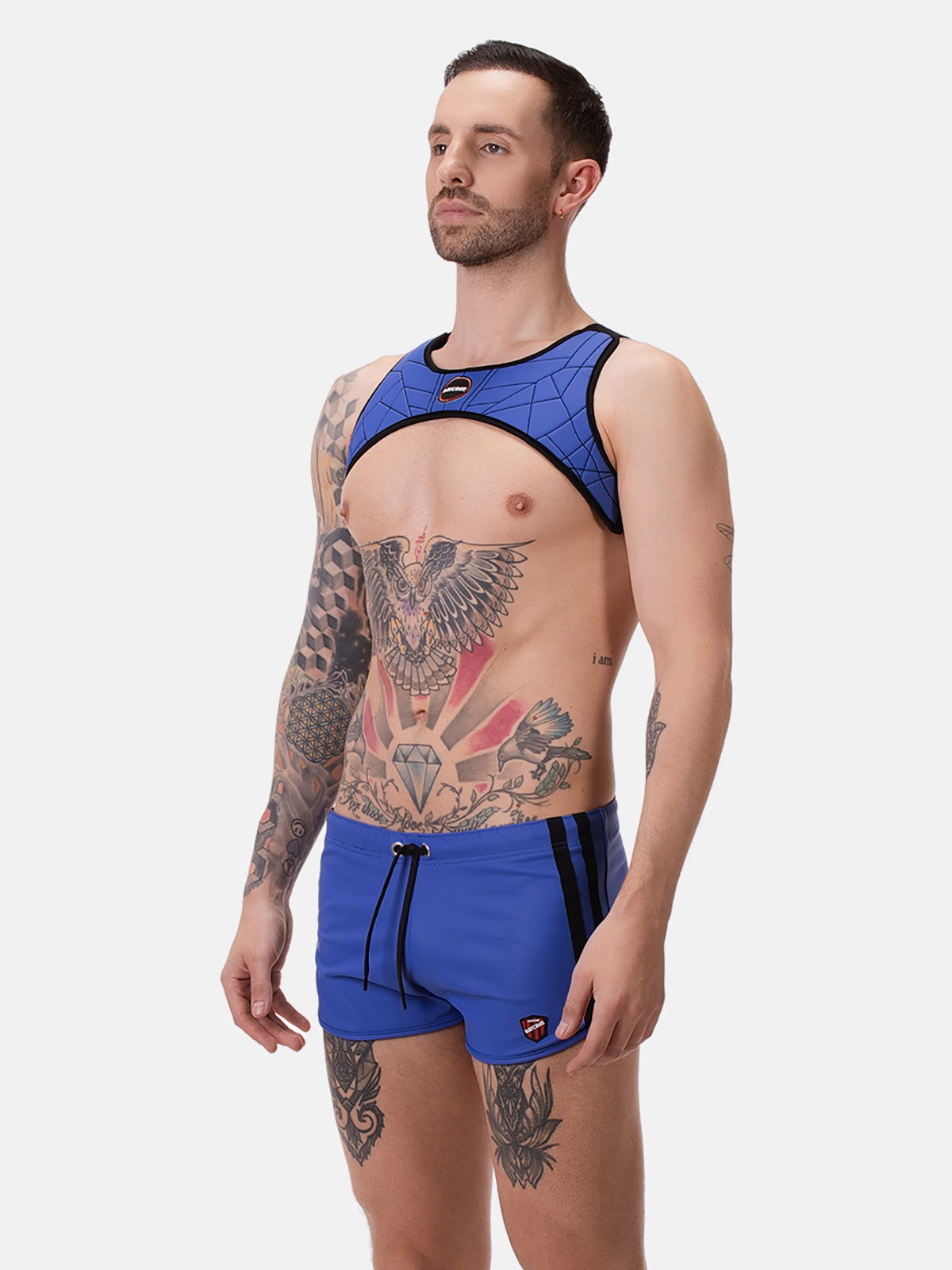 Brunos \ NEU \ Barcode Berlin \ Harness Ede | Neonblue