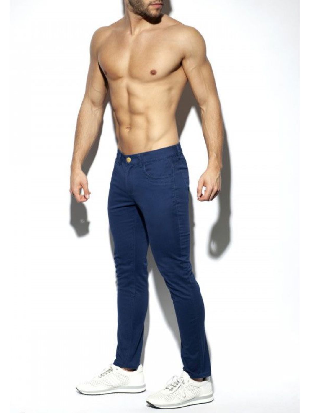 Brunos \  \ ES Collection \ Slim Fit Trousers | Navy