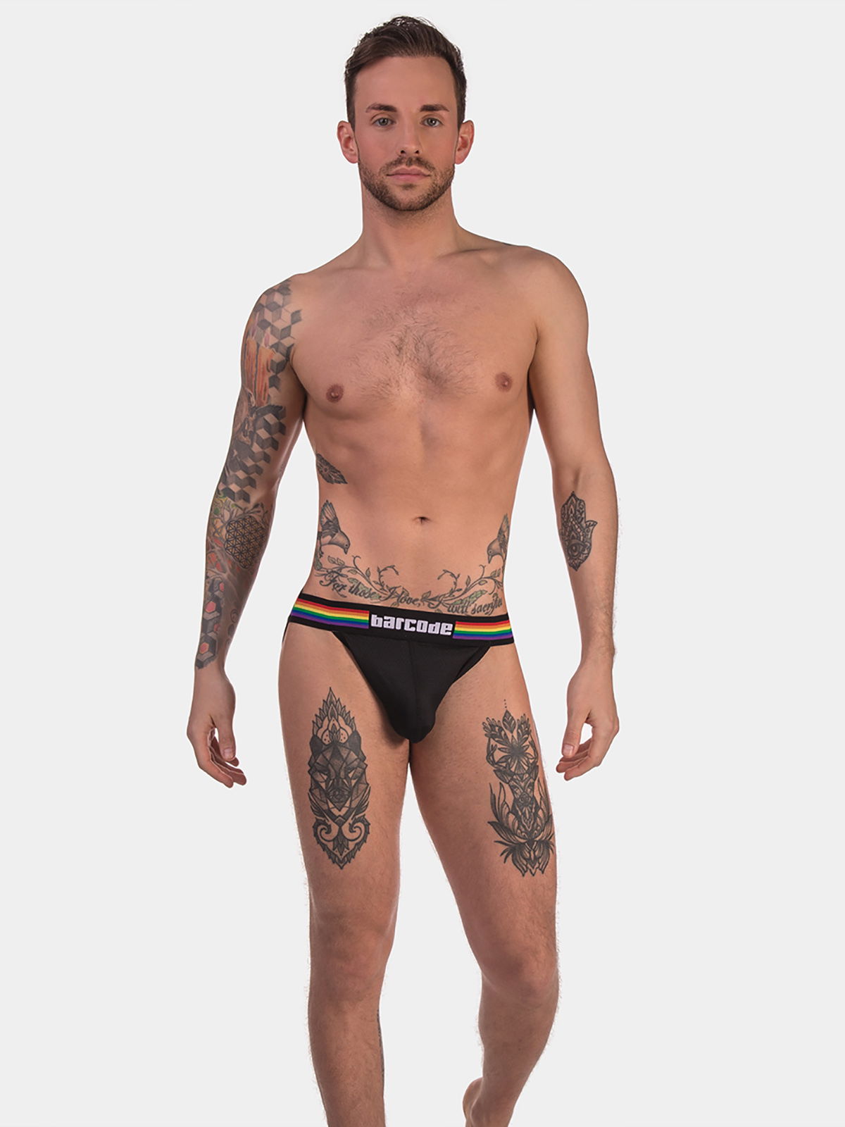 Brunos \ Pride Fashion \ Barcode Berlin \ Jock Pride | Black