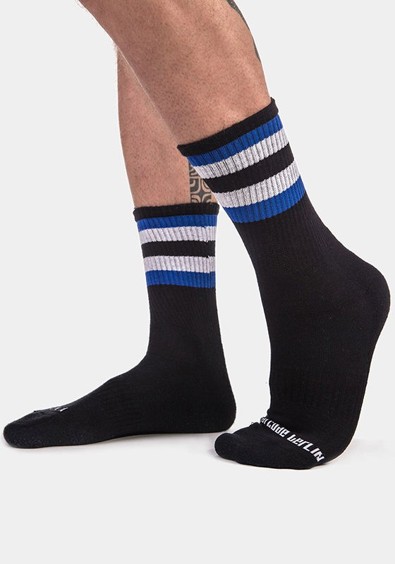 Brunos \ Socks \ Barcode Berlin \ Half Fetish Socks Stripes