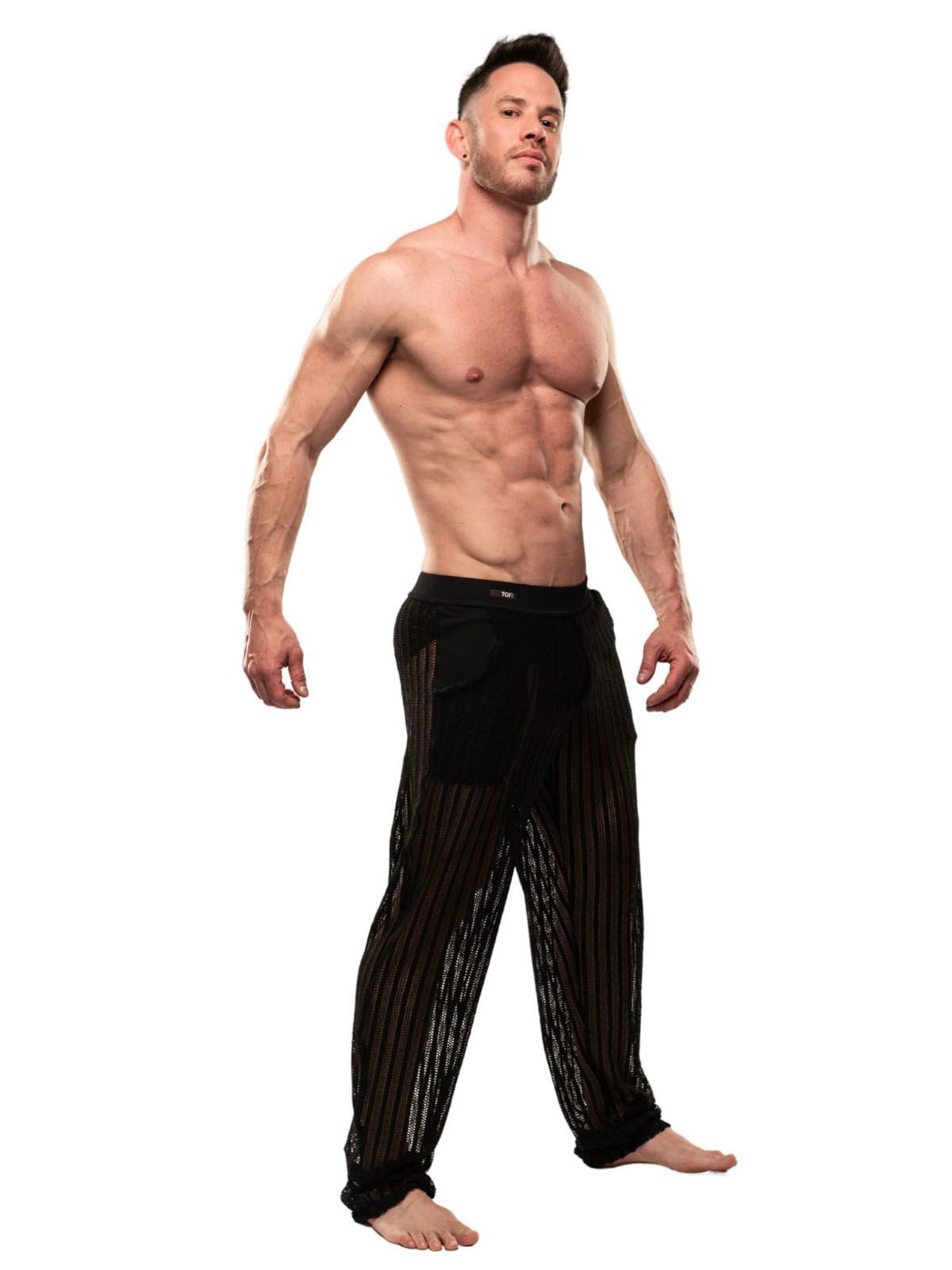 Brunos \ NEU \ TOF Paris \ Sheer Mykonos Pants | Black